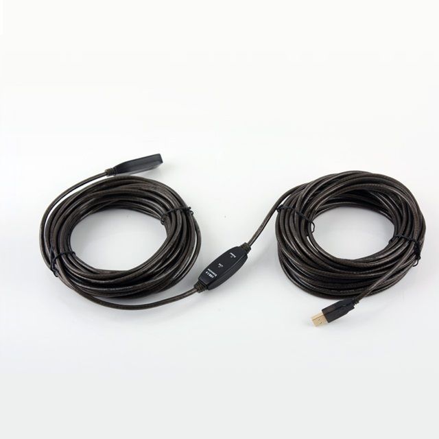 USB 2.0 리피터 연장케이블 20M 골드 커넥터