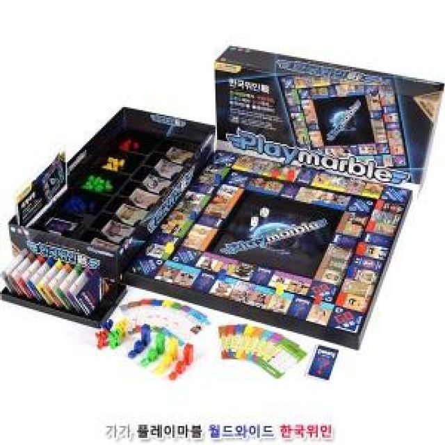 플레이마블 월드와이드 한국 위인 가족 보드게임
