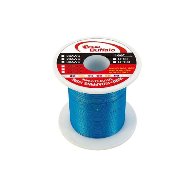 세신 압착기 래핑와이어 SB-30AWG(100M) 파랑 SB-30