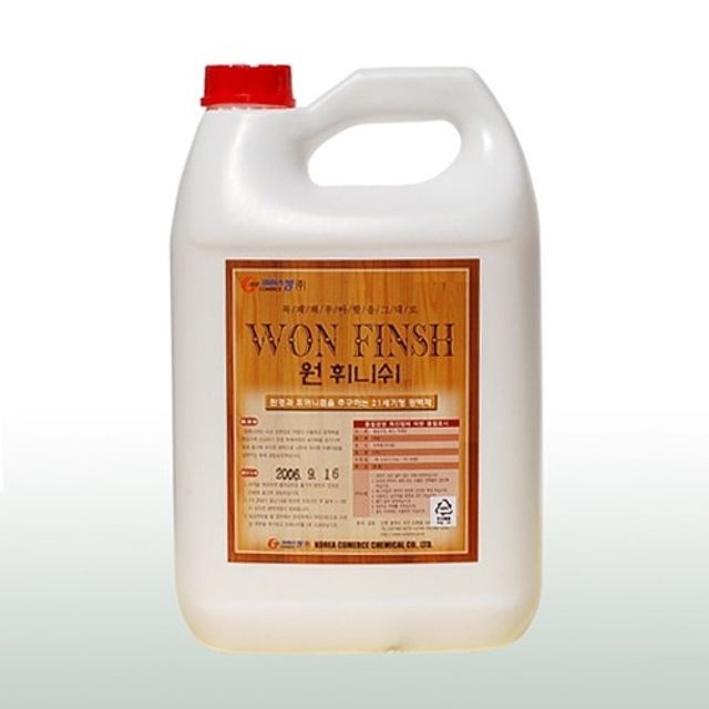 바닥청소용 원휘니쉬 3.75L 목재바닥용 광택제