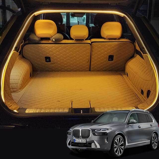 BMW X7 차박 식빵등 LED 트렁크 조명 감성무드
