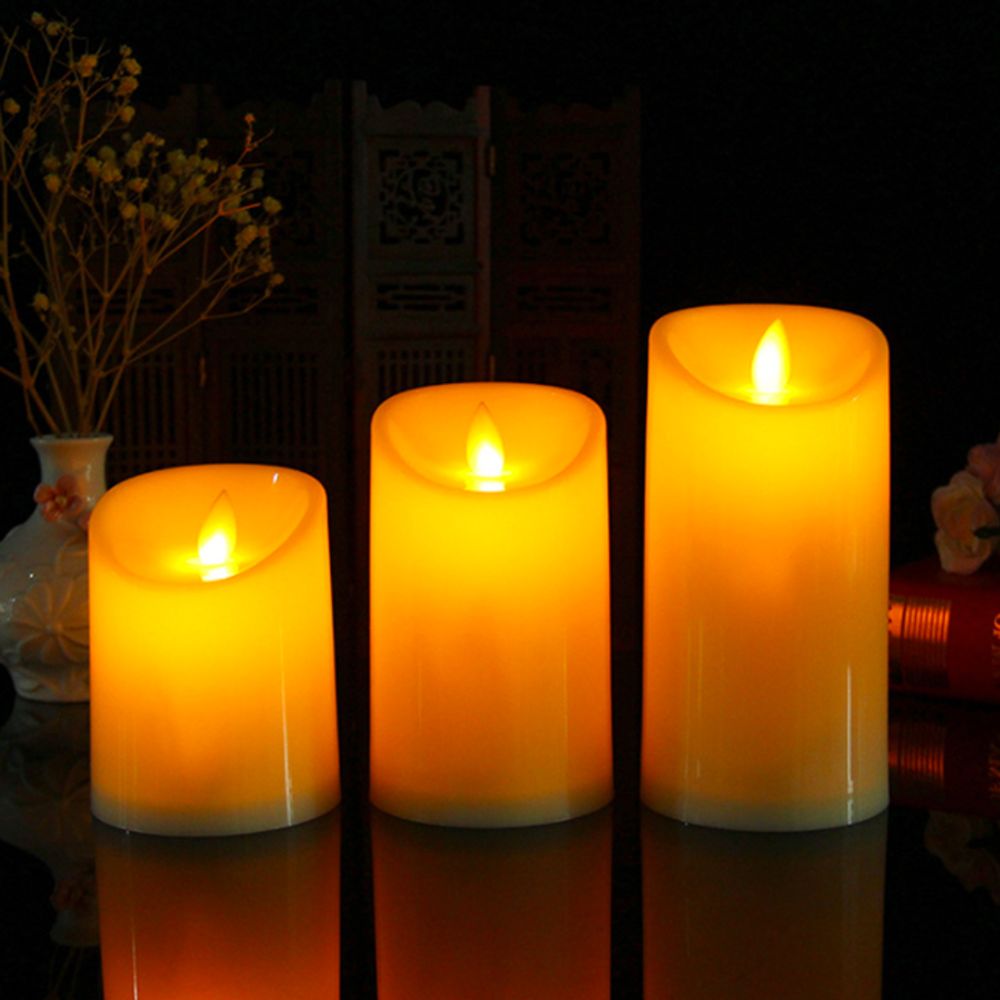 [다모아몰]LED 캔들 양초 전자초 전자촛불 무드등 조명 수유등