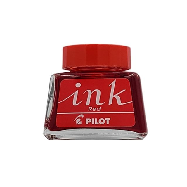 파이롯트 병잉크 레드 INK-30-R/30ml 갑(10개입)