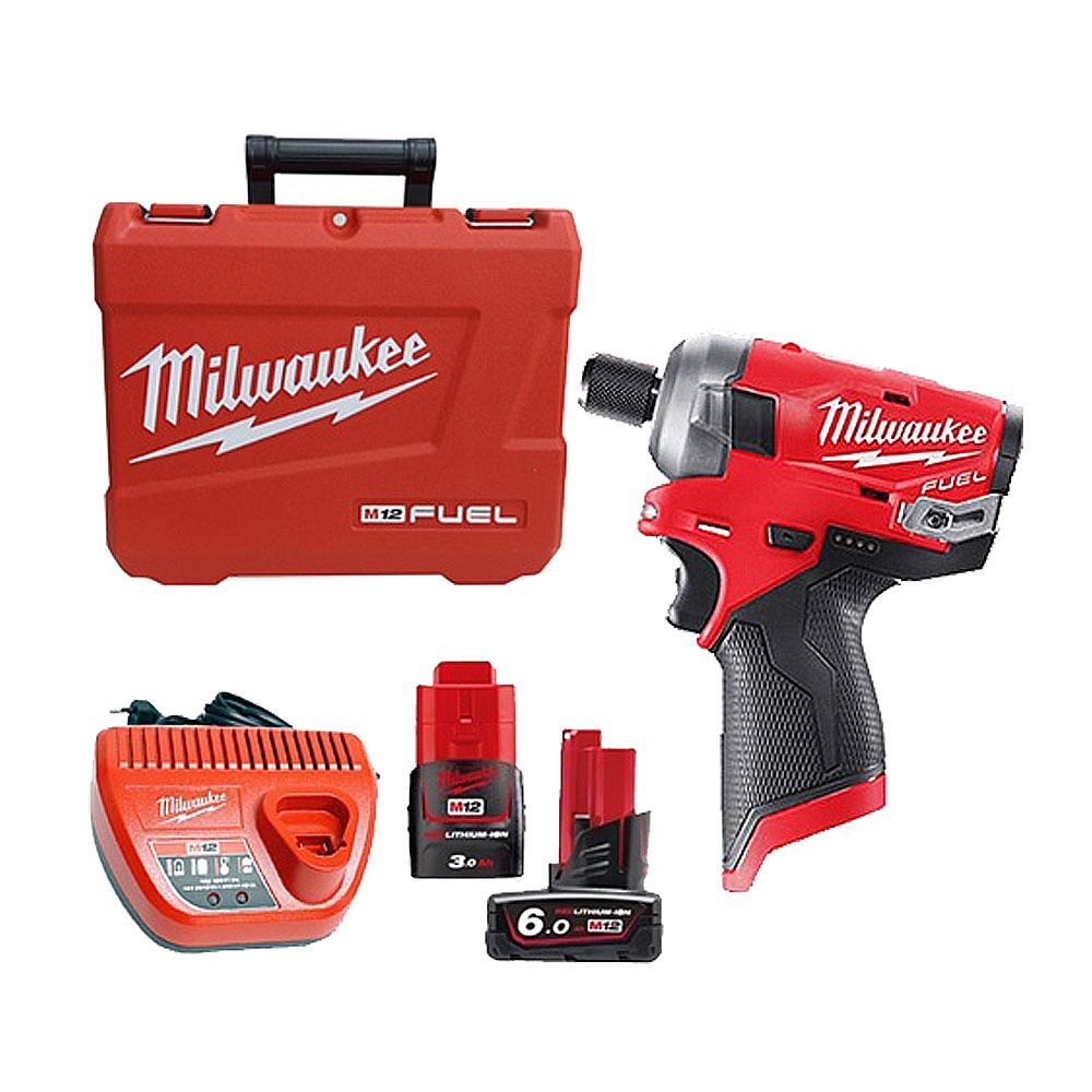 밀워키 M12 FQID-632C 충전임팩드라이버 12V 6.0AH