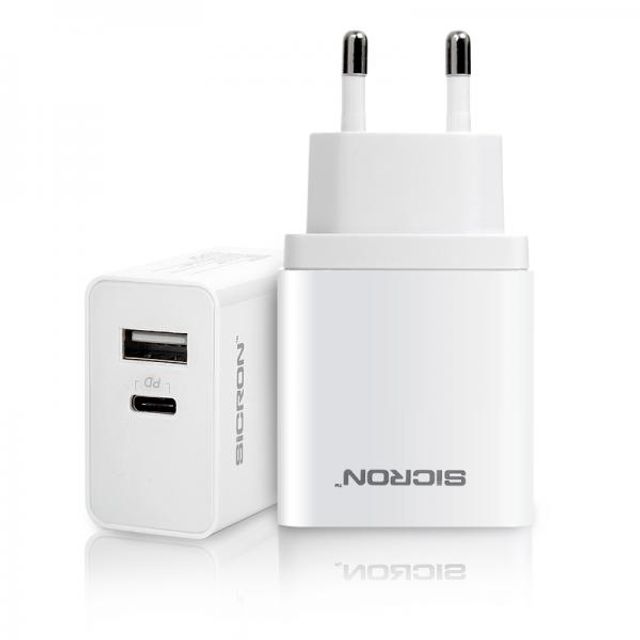 SICRON 32W USB PD C타입 퀵차지 고속 멀티 충전기 EN