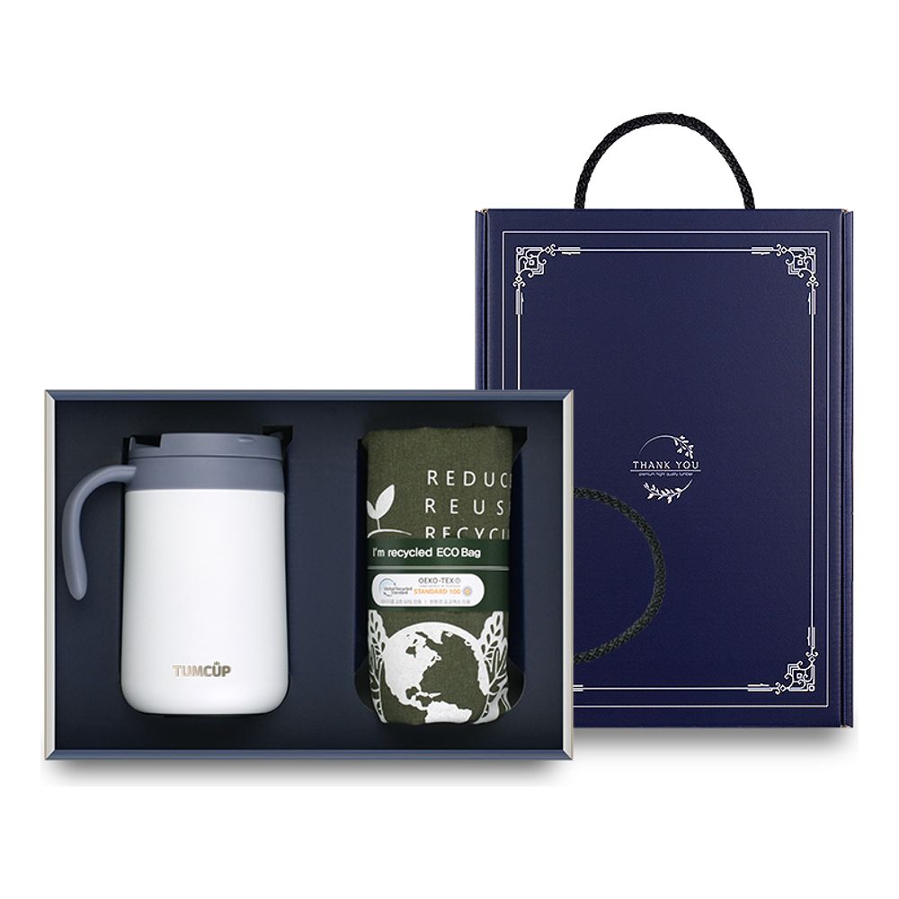 텀블러 420ml+에코백 선물세트