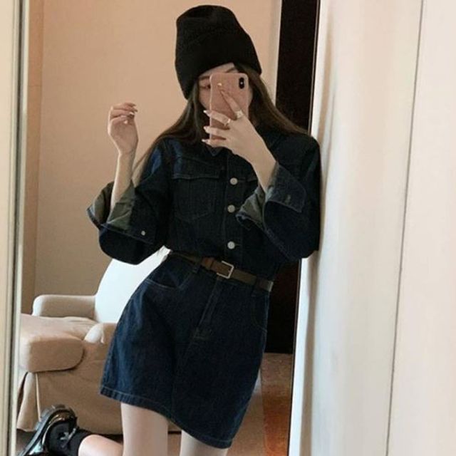 원피 날씬해 미니 며 살려주는 기장 X 잘 으