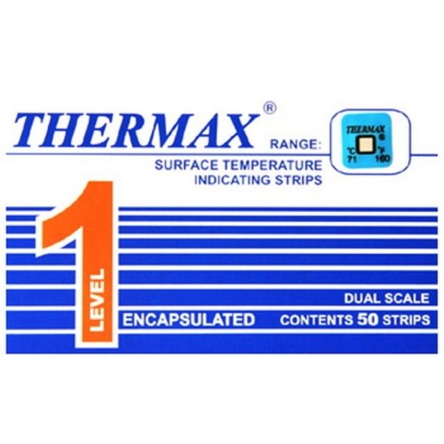 써머라벨 Thermax (1세트-50개) -식판온도측정지