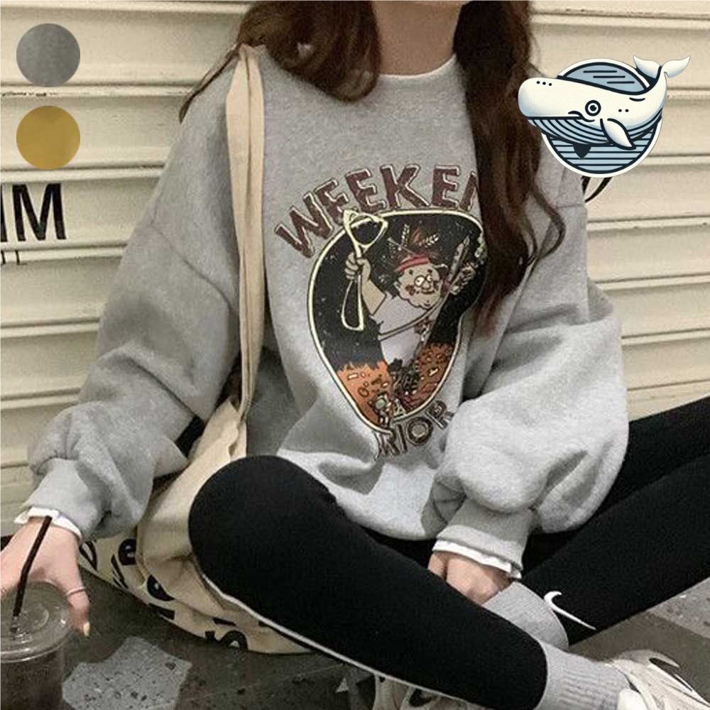 캐주얼 스트릿 스타일 맨투맨 여름 주말 데일리