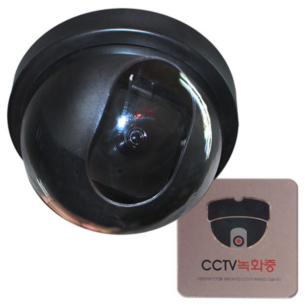 모형감시카메라 돔형 모형CCTV CCTV녹화중