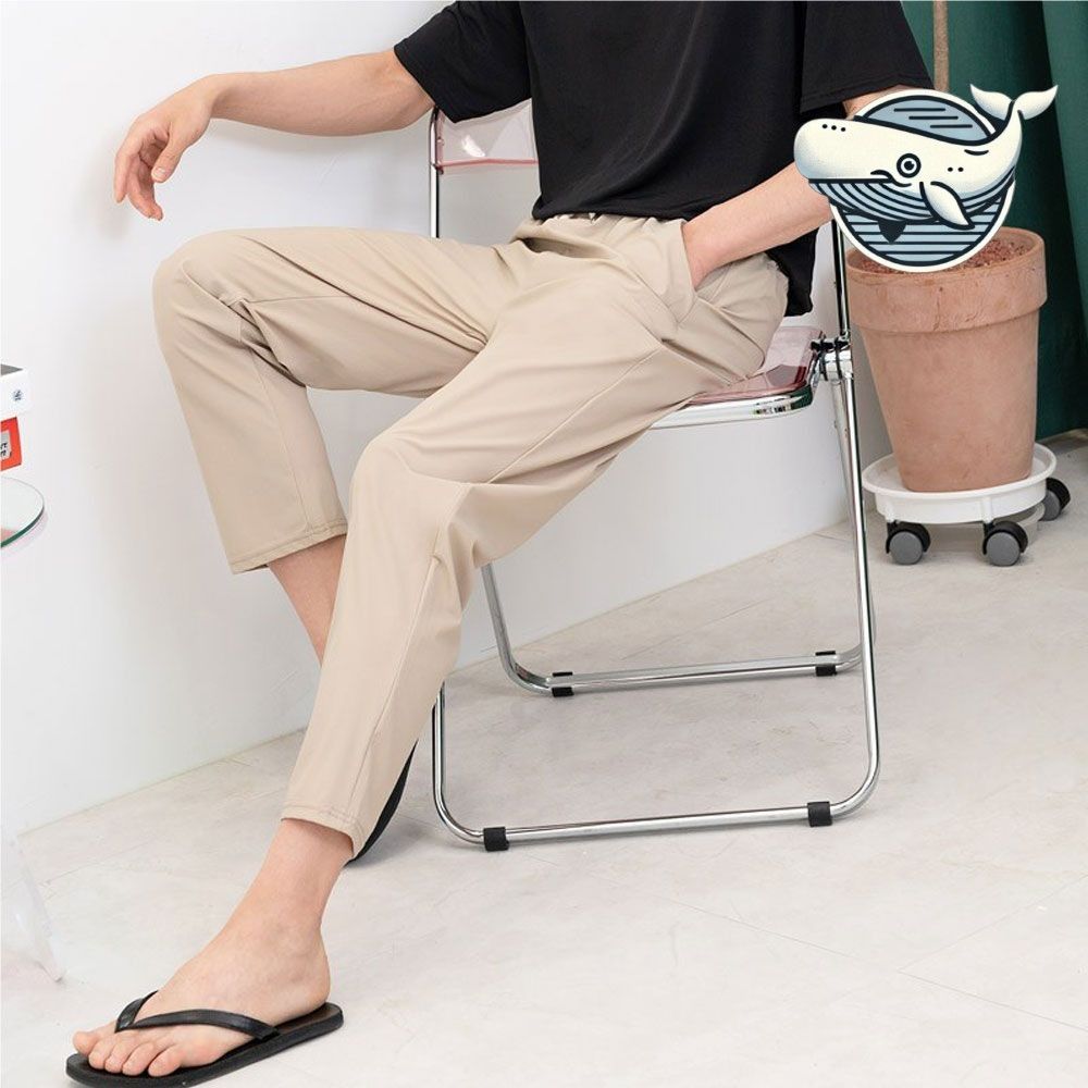 편안한 스판 원마일웨어 남자 여름 슬랙스
