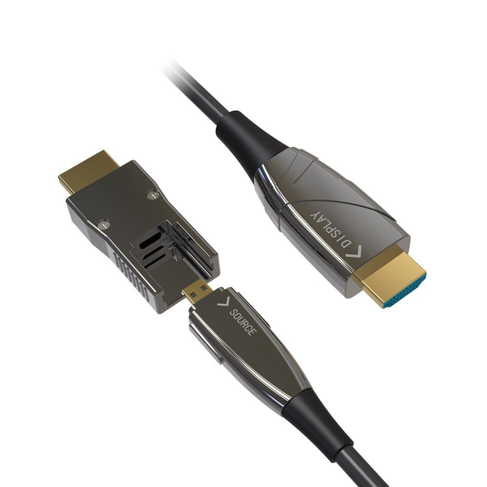 HDMI V2.0 Micro HDMI 분리형 리피터 AOC 광 CL151