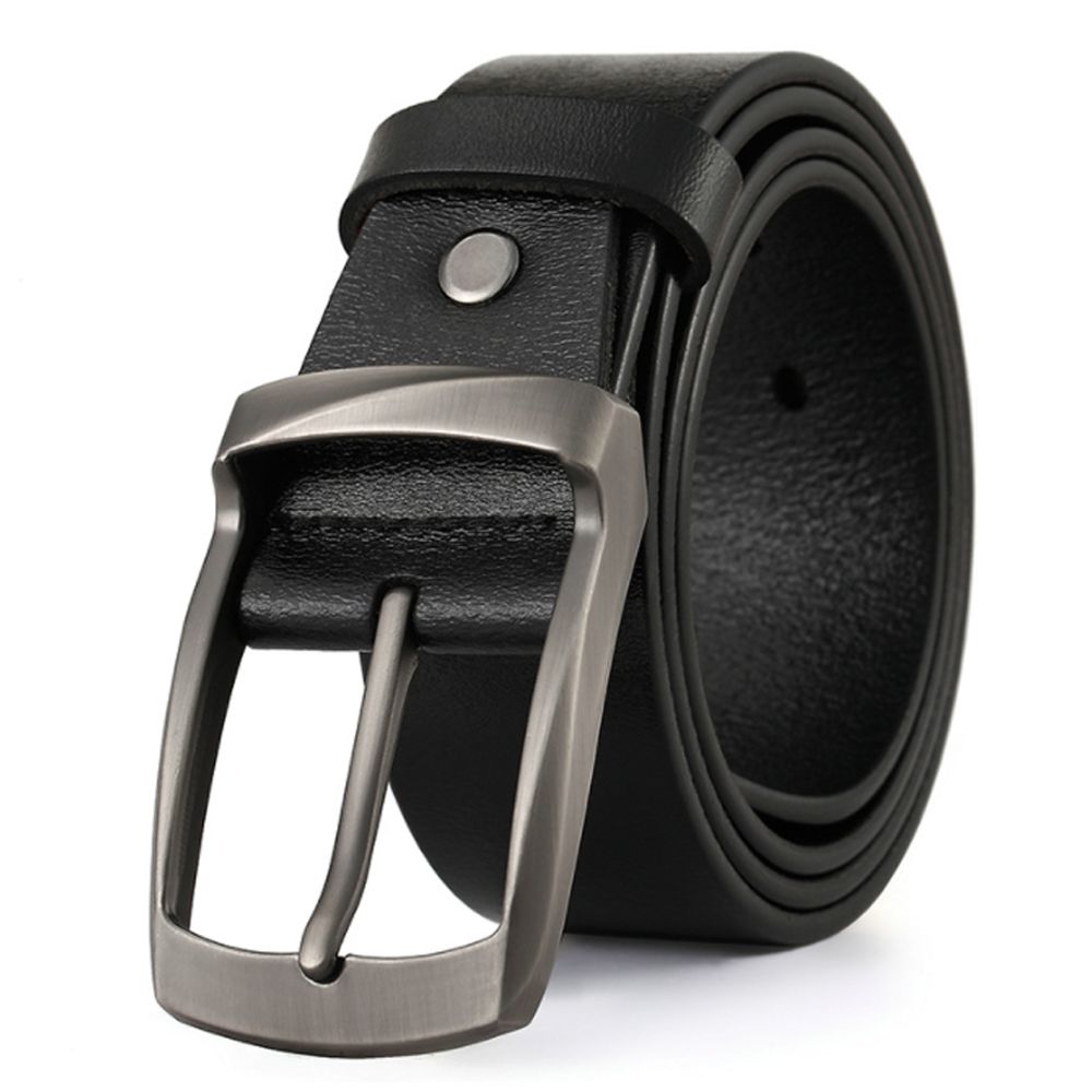 워크맨 핀버클 소가죽 벨트(K2) (블랙) 가죽 남성허리