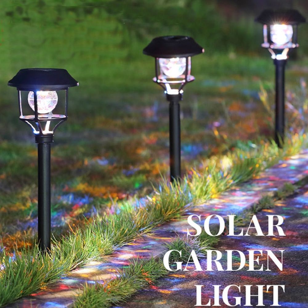 태양광램프 led 6색칼라 정원조명램프 야외등