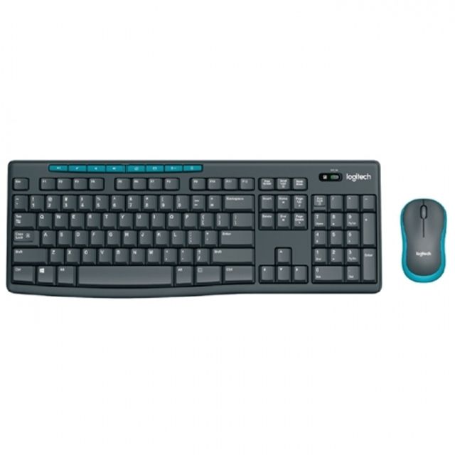 로지텍)무선마우스+무선키보드 세트(MK275) 블랙
