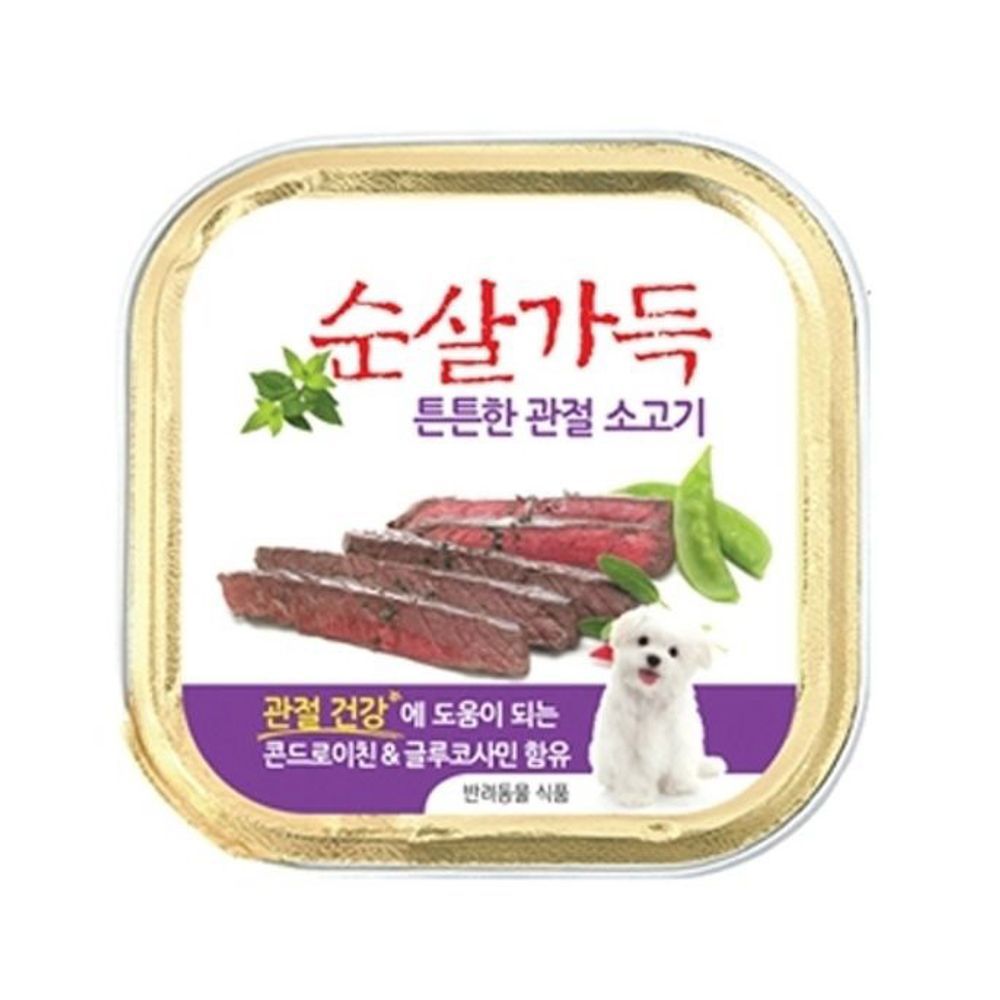 순살가득 튼튼한 관절 소고기 100g 24캔 1박스