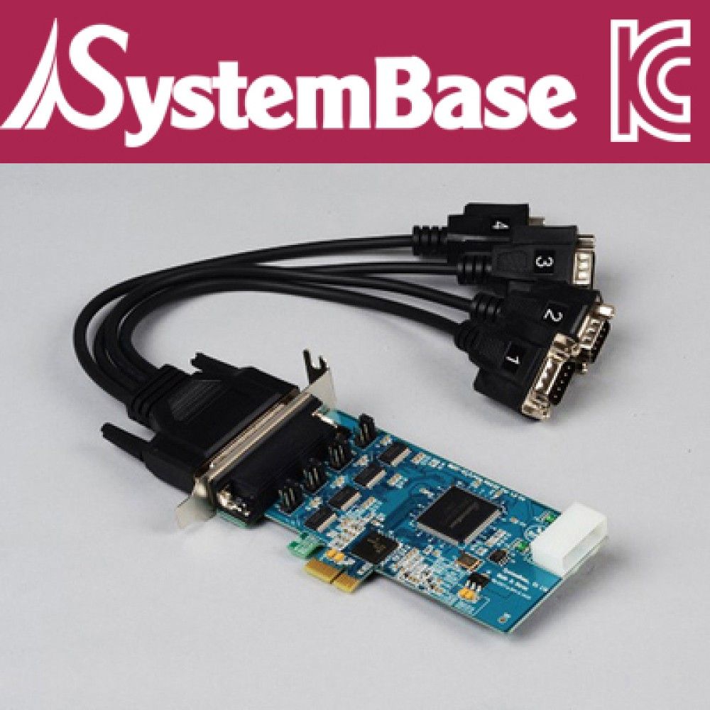 SystemBase시스템베이스 4포트 RSJS232 PCI Express