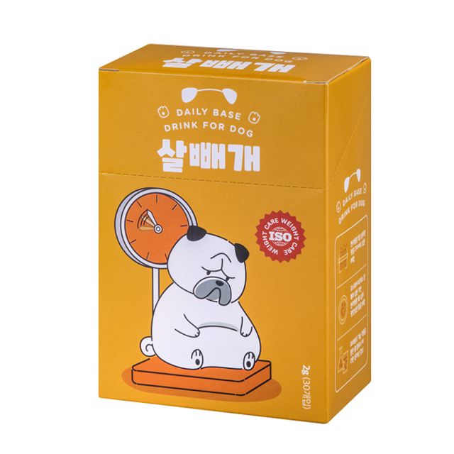 살빼개 하루한포 강아지 생유산균 영양제 (2gX30포)