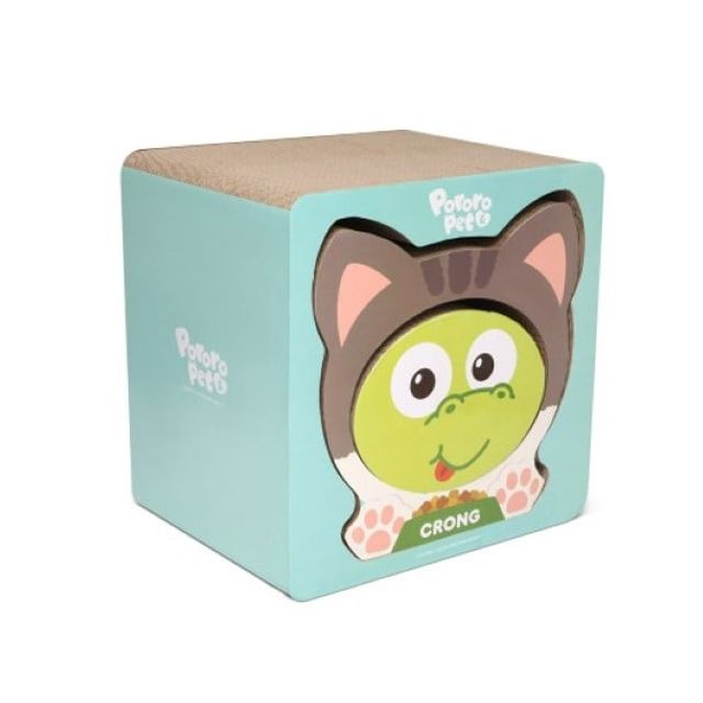 뽀로로펫 3중 구조 캐릭터 고양이 스크래쳐(크롱)