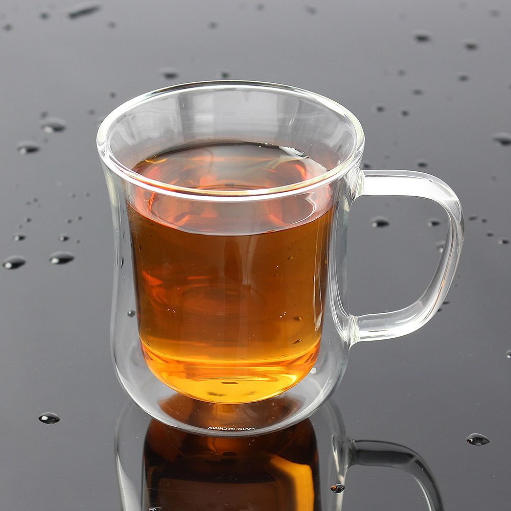 (로하티)벨르 이중유리컵 내열유리 홈카페 커피잔