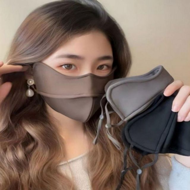 마스크 방한 아웃도어 런닝 골프 컬러 겨울