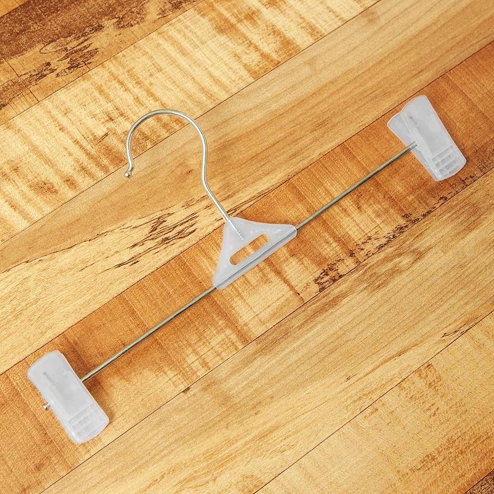 화이트 바지걸이 10p세트 매장 논슬립 일체형 흰색