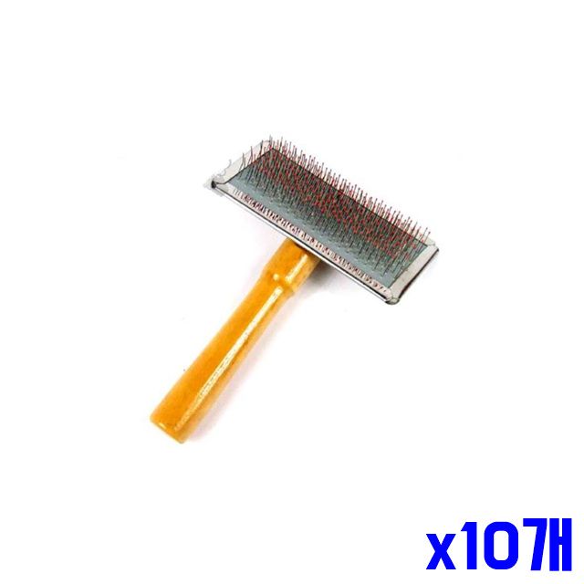 브러쉬 털 손질 x10개 S 애견용 강아지미용용품 애견