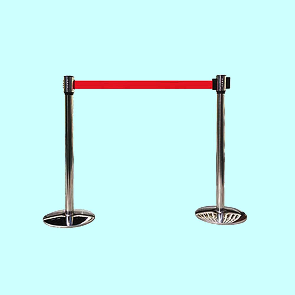 녹색 통제선 가이드라인 자동차단봉 1단 5cm 2M