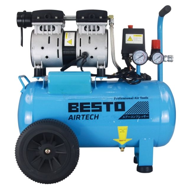 저소음콤프레셔(OILLESS 타입) 2HP 24L 50dB 21Kg 5