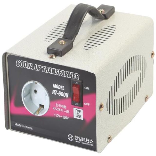 한일변압기가정용트랜스(승압) 1EA 600VA(링코어)