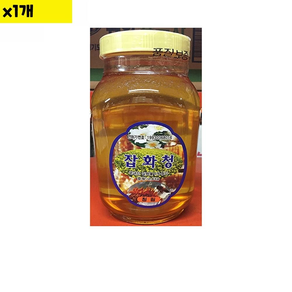 식자재 식재료 도매 잡화꿀(청림 2.4Kg) 1개