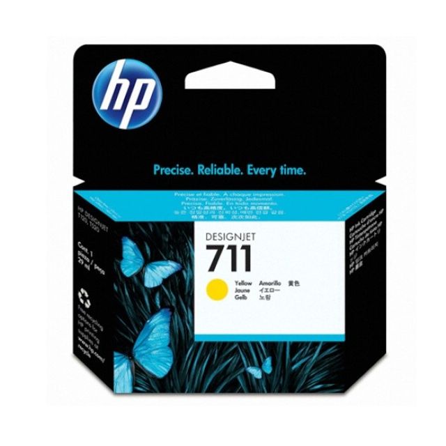 HP 잉크(CZ132A/NO.711/노랑/29ml)