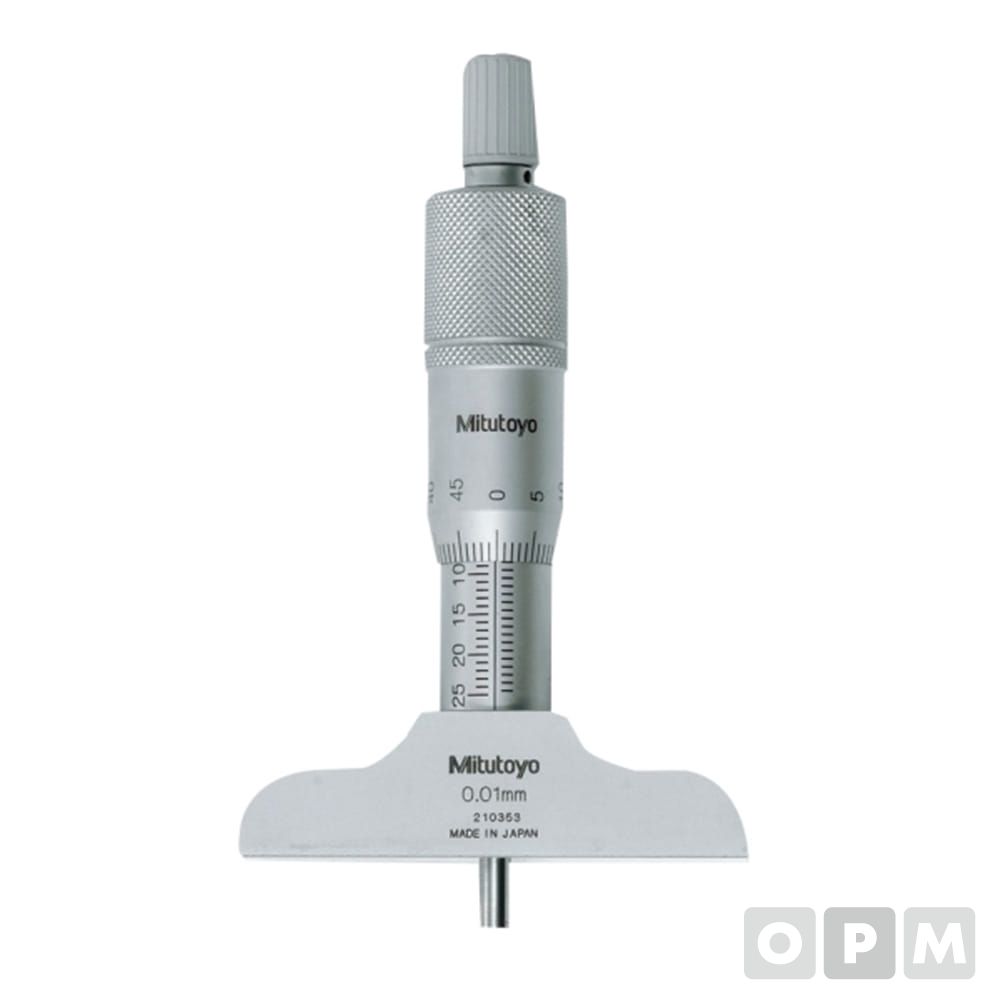 마이크로미터깊이 0-25MM/63.5mm M129-154 1EA