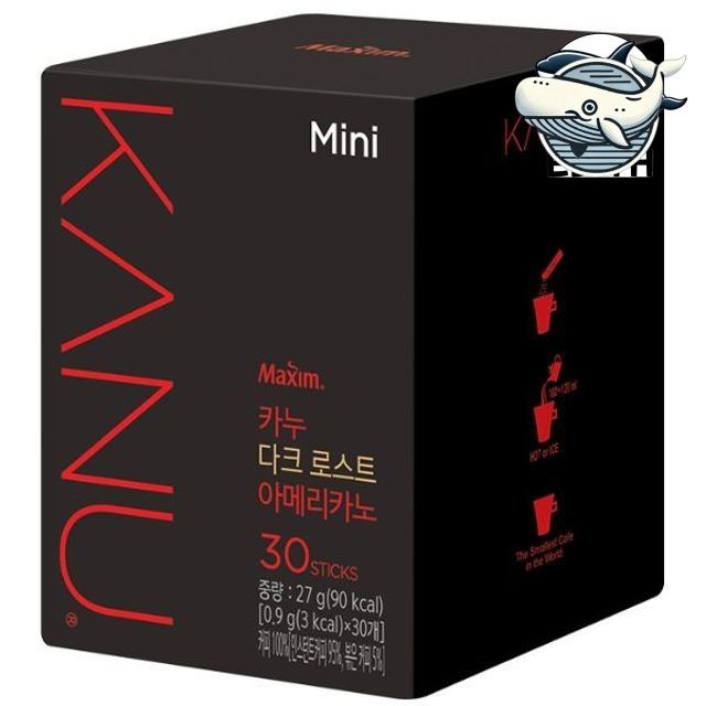 다크 로스트 커피 믹스 풍미가득 카누 커피
