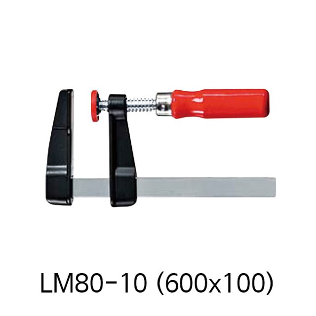 클램프 L클램프 홀딩클램프 목공용 LM80-10(800x100)