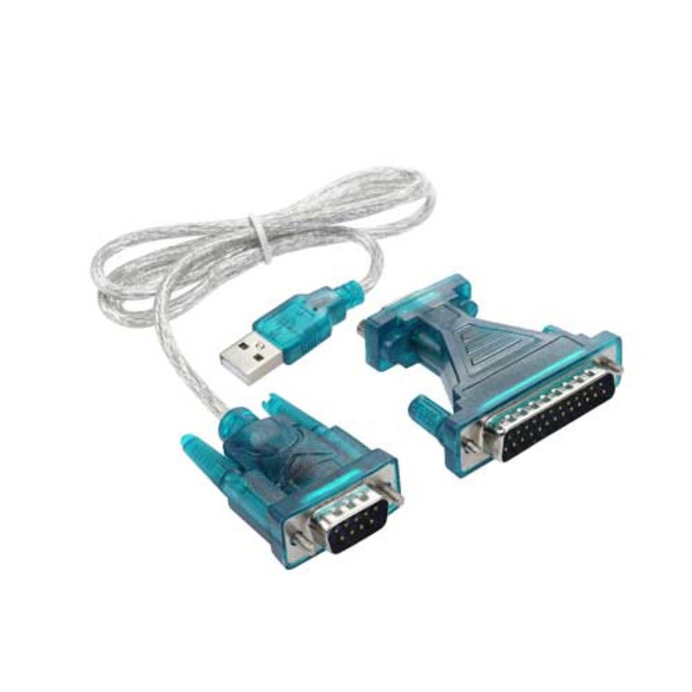 USB 2.0 to 시리얼 케이블 9핀 to 25핀 변환젠더