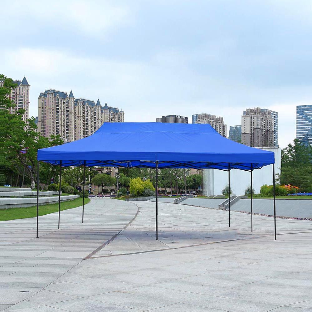 캐노피 천막 접이식 행사용 600x800cm 블루