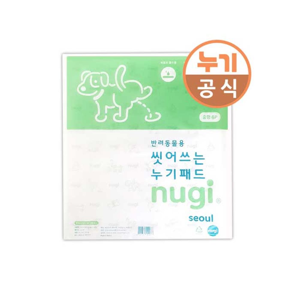 애견배변용품 누기 패드 중형 6매