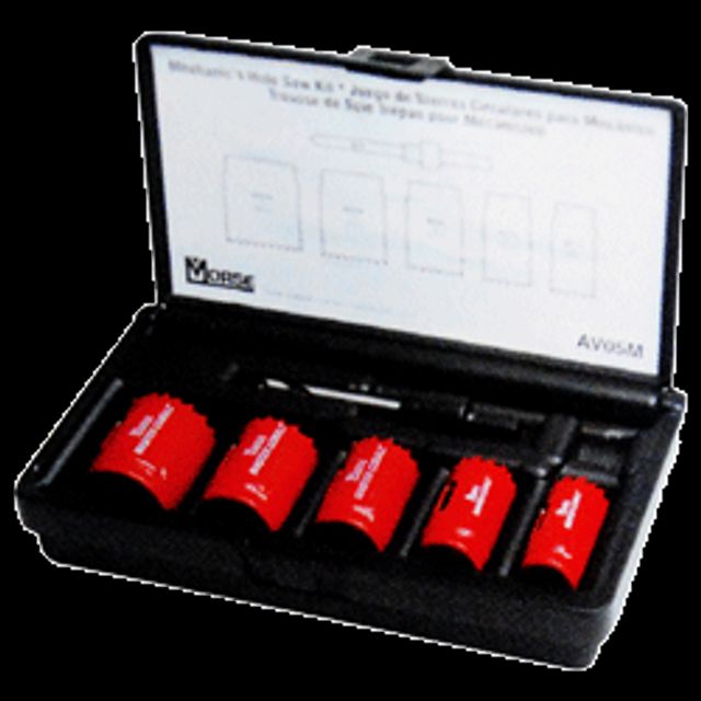 MORSE 롱홀쏘세트(5pcs) AV05M 22 25 29 32 38mm