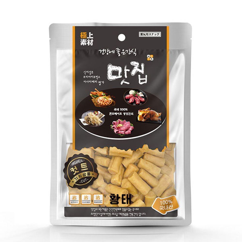 극상소재 수제간식 맛집 커트 황태 200g