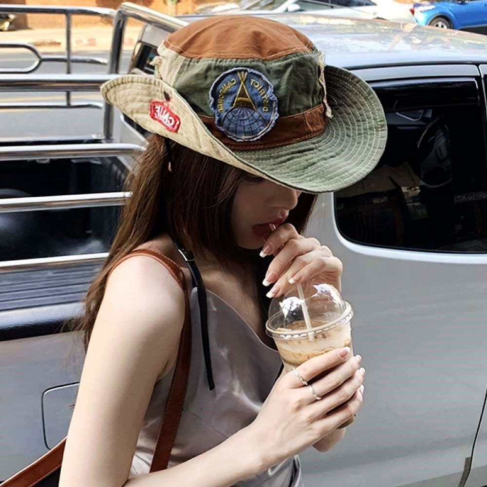 아웃도어 모자 와펜 야외 낚시 캐쥬얼