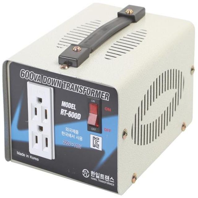 한일변압기가정용트랜스(다운) 1EA 600VA(링코어)