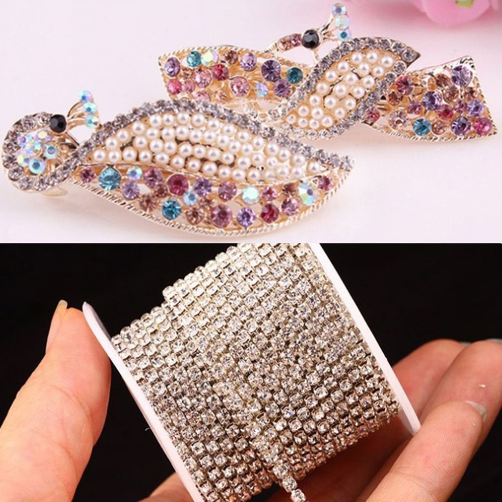 대용량 스톤 체인 2mm 2.5mm 골드 실버 벌크 네일체인
