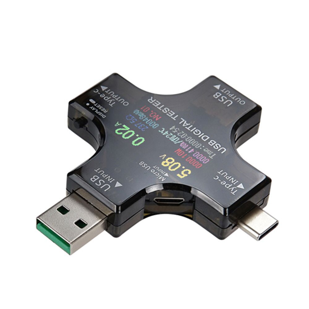 Coms USB 성능체크 테스터기 전류전압 측정 충전장비