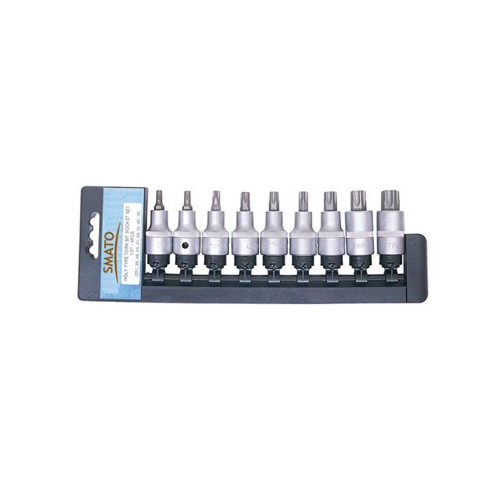 세신 별비트소켓(홀형) SB-TBS9H(1/2인 치x9PCS) 1SET