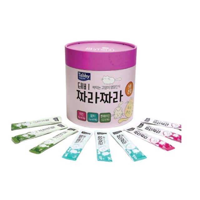 치킨_참치_연어와치킨짜라짜라 3종혼합 120p 캣간식