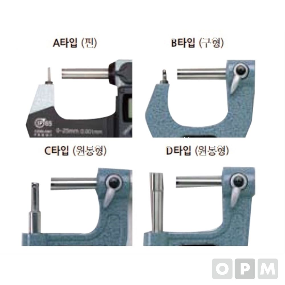 마이크로미터원통A형 0-25MM/1.8mm M115-302 1EA
