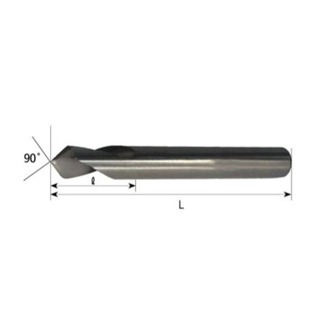 초경 NC드릴 12.0mm 20mm 80mm (1EA)