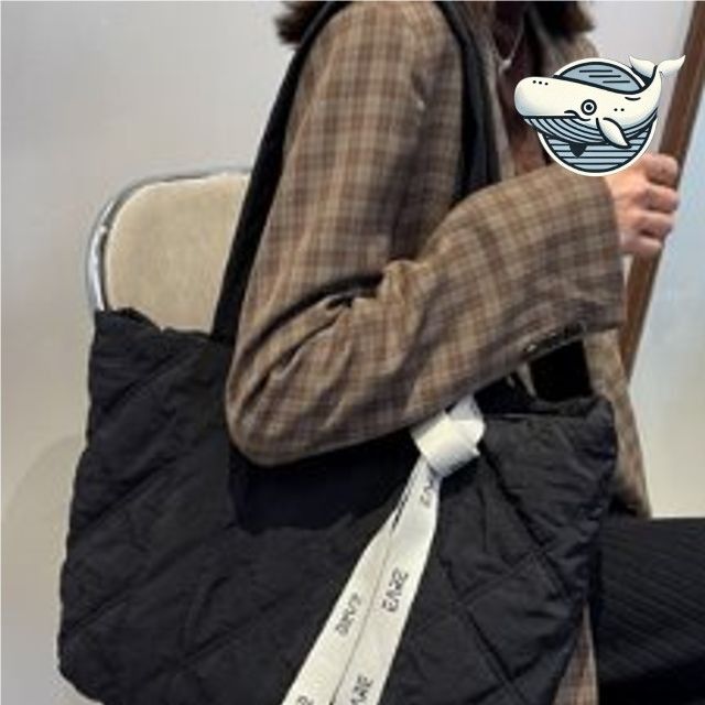 트렌디 여성 숄더백 캐주얼 피크닉 기저귀 활용