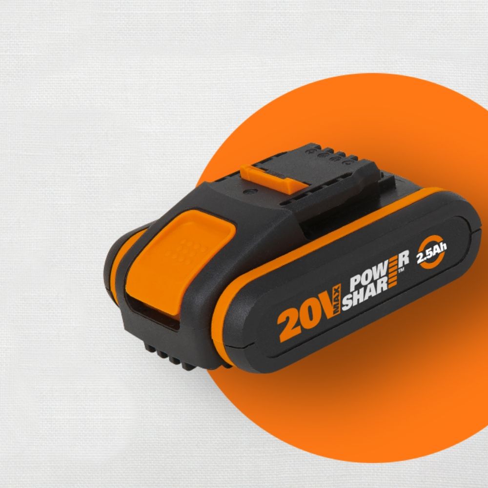 WORX ORANGE 배터리 WA3572 20V 2.5AH